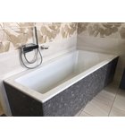 Photo: ANDRA R SLIM Asymmetric Bath 170x90x45cm, white