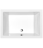 Photo: DEEP Rectangle Shower Tray with Support. Frame 110x75x26cm, White