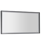 Photo: SORT zrcadlo s LED osvětlením 120x70cm, černá mat