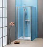 Photo: EASY LINE Infold Shower Door 700mm, clear glass