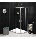 Photo: SIGMA SIMPLY Quadrant Shower Enclosure 1000x800mm, R550, L/R, clear glass