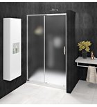 Photo: SIGMA SIMPLY sprchové dvere posuvné 1000mm, sklo Brick