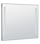 Photo: Mirror with LED lighting 100x80cm, rocker switch