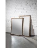 Photo: ROMINA Mirror 680x880mm, in Wooden Frame, bronze patina