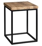 Photo: SKA stool 30x41x30cm (SKA401), black matt/oak