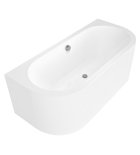 Photo: VIVA D MONOLITH back to wall Bath tub 170x75x60cm, White