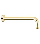 Photo: Shower spout round, 400mm, gold