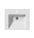 Photo: NORM ceramic washbasin 60x50cm, white ExtraGlaze
