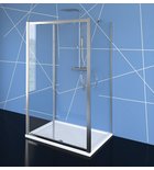 Photo: EASY LINE kabina prysznicowa trójścienna 1000x1000mm, L/P, szkło czyste