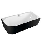 Photo: SUSSI R Cast Marble Freestanding Bath 160x70x50cm, black/white