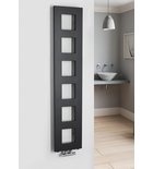 Photo: BLOCK bathroom radiator 280x1330 mm, black matt