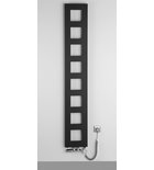 Photo: BLOCK bathroom radiator 280x1750 mm, black matt