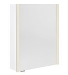 Photo: ALIX Mirror cabinet with LED lighting 56x70x17,5cm, left/right, white