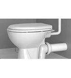 Photo: Toilet Pan Connector, diam. 110mm, length 400mm