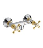 Photo: ANTEA Wall Mounted Shower Mixer Tap, chrome/gold