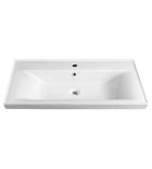 Photo: SAVA 90 Ceramic Vanity Unit Washbasin 90x46cm, white