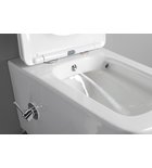 Photo: PORTO CLEANWASH Hänge-WC, mit Armatur und Bidetdusche, Rimless,36x52cm, Weiß