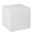 Photo: ESPACE Storage Unit 35x35x32cm, 1x door, left/right/glossy white