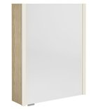 Photo: ALIX Mirror cabinet with LED lighting 56x70x17,5cm, left/right, Elm Bardini