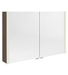 Photo: ALIX Mirror cabinet with LED lighting 106x70x17,5cm, Pine Rustic