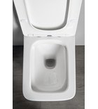 Photo: PORTO závesná WC misa, Rimless, 36x52cm, biela