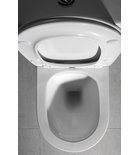 Photo: PACO RIMLESS kompakt WC, odpływ pionowy/poziomy, biały