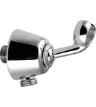 Photo: Adjustable Wall Mounted Shower Hose Outlet/Connector/Bracket, brass/chrome