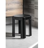 Photo: COLORED koupelnová stolička 37x39x37cm, ABS, černá mat