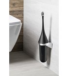 Photo: COLORED Hänge-WC-Bürste, ABS, schwarz matt