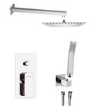 Photo: SPY concealed shower set with lever mixer, 2 outlets, chrome
