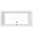 Photo: DEEP Rectangle Shower Tray with Support. Frame 150x75x26cm, White