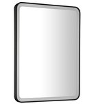 Photo: VENERO Spiegel mit LED Beleuchtung 60x80cm, schwarz