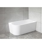 Photo: TIBERA R Corner Standing Bathtub 140x70cm, white