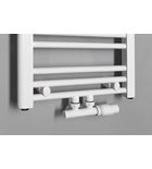Photo: ALBRECHT bathroom radiator 400x930 mm, middle connection, white