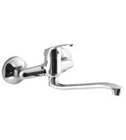 Photo: AQUALINE 35 wall mounted mixer tap, flat increased spout, chrome