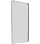 Photo: Urinal separator 50x680x350 mm, brushed stainless steel