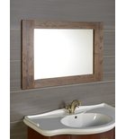 Photo: BRAND Mirror in wooden frame 1000x800mm, stained spruce
