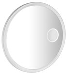 Photo: FLOAT kulaté zrcadlo s LED podsvícením ø 90cm, kosm.zrcátko, senzor, 3500-6500K, bílá