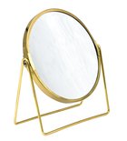 Photo: SUMMER freestanding cosmetic mirror, gold