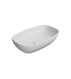 Photo: NUBES ceramic washbasin on the board 60x38cm, white matt