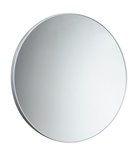Photo: Zrcadlo kulaté v plastovém rámu ø 60cm, bílá