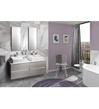 Photo: Bathroom set ODETTA 135, silver oak