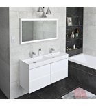 Photo: Bathroom set FILENA 120, white matt