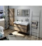Photo: Bathroom set NIRONA 100, oak Sherwood