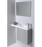 Photo: Bathroom set LATUS VI 80, silver oak