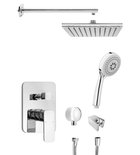 Photo: FACTOR Concealed Shower Set with a single lever Mixer Tap, 2 Outlets, Chrome