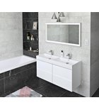 Photo: FILENA Vanity Unit 118x51,5x43cm, white matt