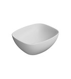 Photo: NUBES ceramic washbasin on the board 40x35cm, white matt