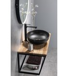 Photo: Bathroom set SKA 75, black mat