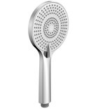 Photo: Słuchawka prysznicowa z masażem, 3 tryby, Ø 120 mm, ABS/chrom